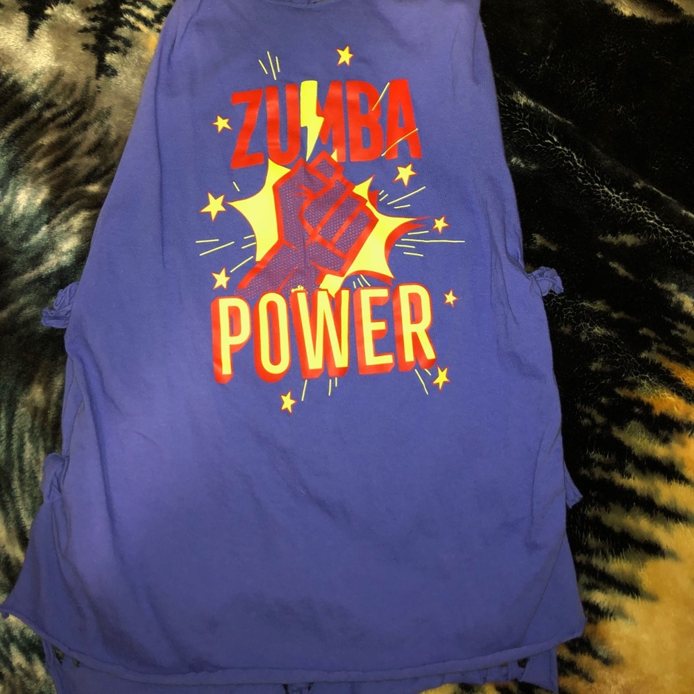 Used zumba tshirt